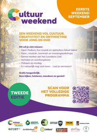 Cultuurweekend A5 Flyer 2026 Pagina 2